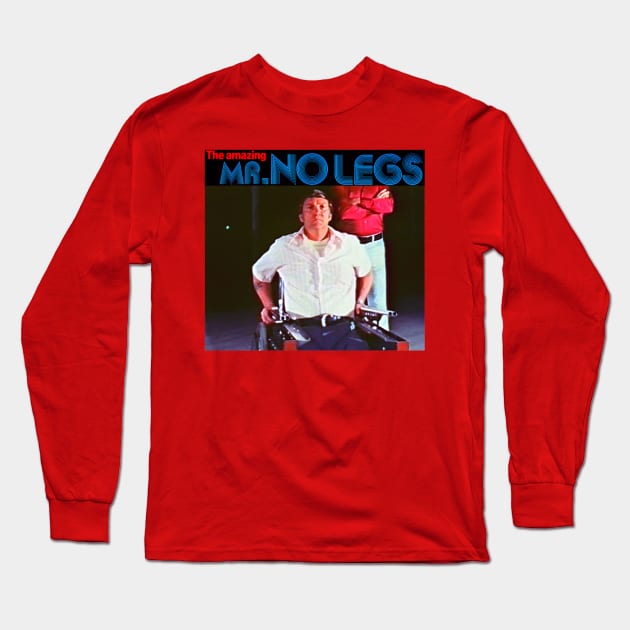 the Amazing Mr. No Legs Long Sleeve T-Shirt by zombill